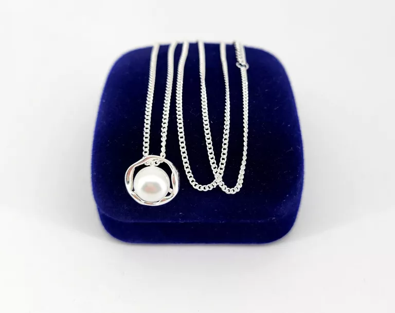 piekny-srebrny-lancuszek-z-perelka-308g-925-44cm-3-maja-8-klobuck-unico