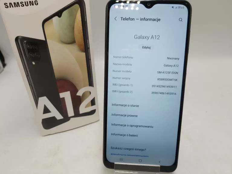 TELEFON SAMSUNG GALAXY A12 4/64GB