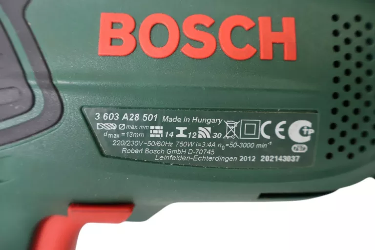 WIERTARKA UDAROWA BOSCH PSB 750 RCE