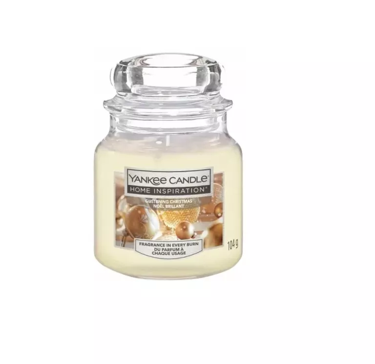 ŚWIECZKA YANKEE CANDLE HOME INSPIRATION GLISTENING CHRISTMAS 104 G
