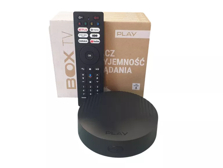 DEKODER PLAY NOW TV BOX 4K HDR