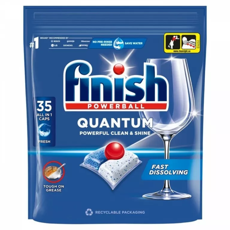 KAPSUŁKI DO ZMYWARKI FINISH QUANTUM 35