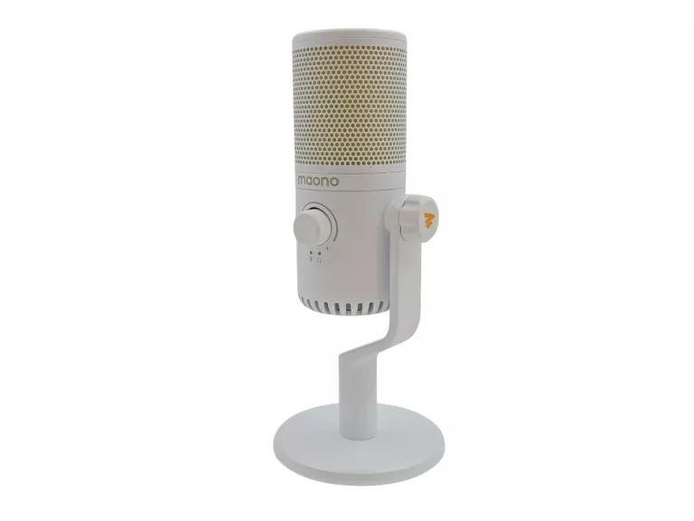 MIKROFON DYNAMICZNY GAMINGOWY MAONO DM30RGB BIAŁY