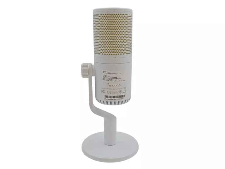 MIKROFON DYNAMICZNY GAMINGOWY MAONO DM30RGB BIAŁY