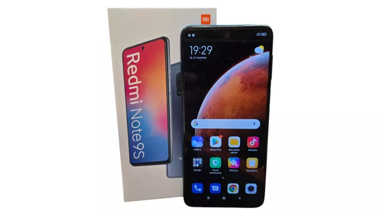 SMARTFON XIAOMI REDMI NOTE 9S – SPRAWDZONY MODEL W DOBREJ CENIE !