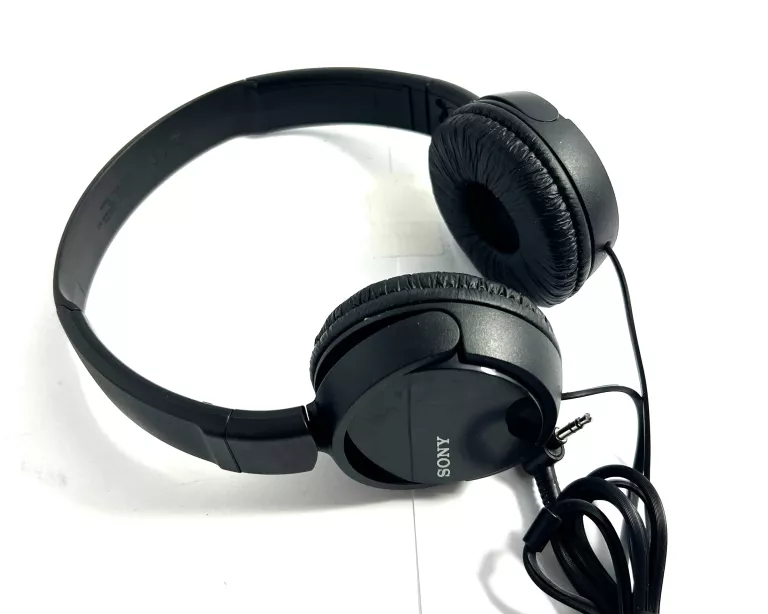 SŁUCHAWKI SONY MDR-ZX110 PRZEWODOWE CZARNE