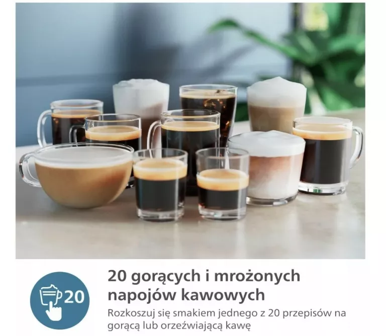 AUTOMATYCZNY EKSPRES CIŚNIENIOWY PHILIPS EP5544/50 SERIES 5500 LATTEGO