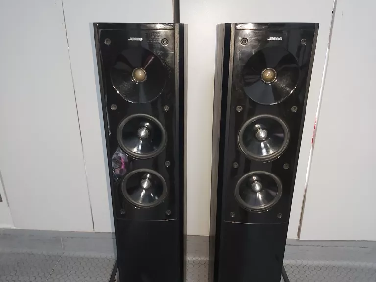 GŁOŚNIKI KOLUMNY PODŁOGOWE JAMO S606 STEREO PARA 130W RMS / 6-OHM