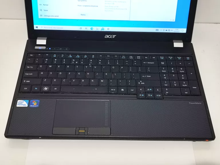 LAPTOP ACER TRAVELMATE 5760 INTEL PENTIUM CPU B960 2.20GHZ 6GB RAM 128 GB