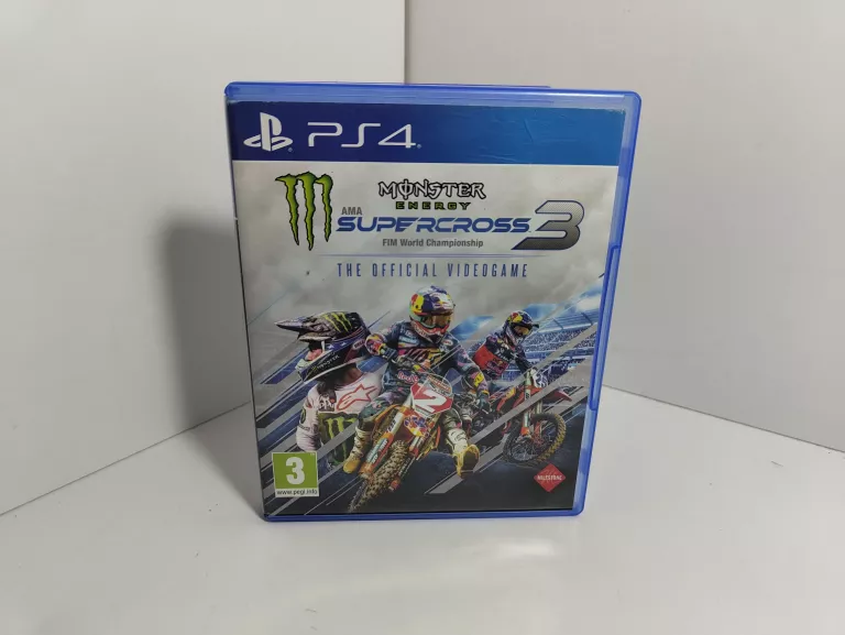 MONSTER ENERGY SUPERCROSS 3 PS4