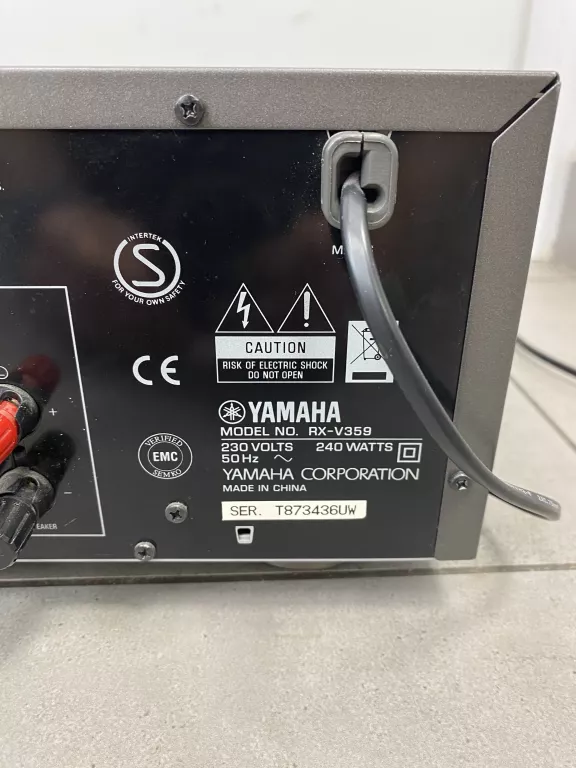 AMPLITUNER YAMAHA RX-V359 5.1 SREBRNY