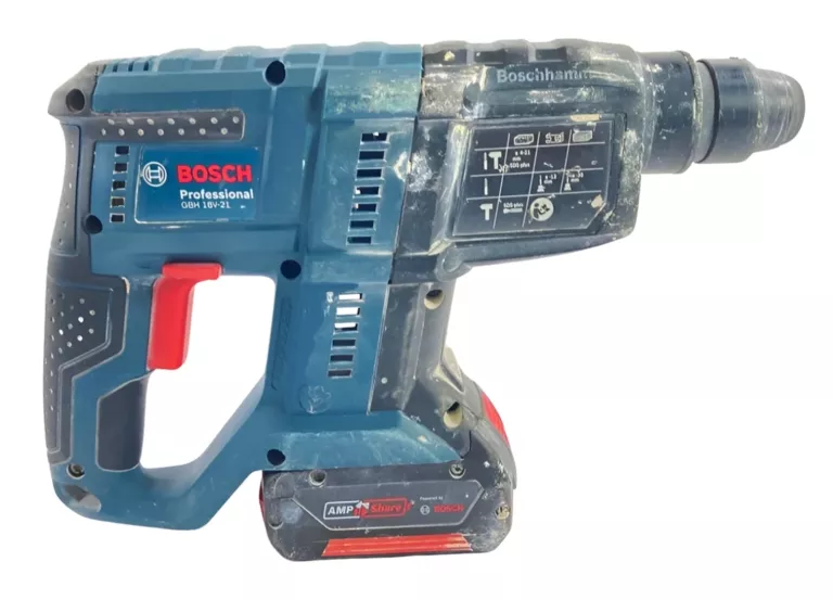 MŁOTOWIERTARKA AKUMULATOROWA BOSCH GBH 18V-21 + AKU 5 AH