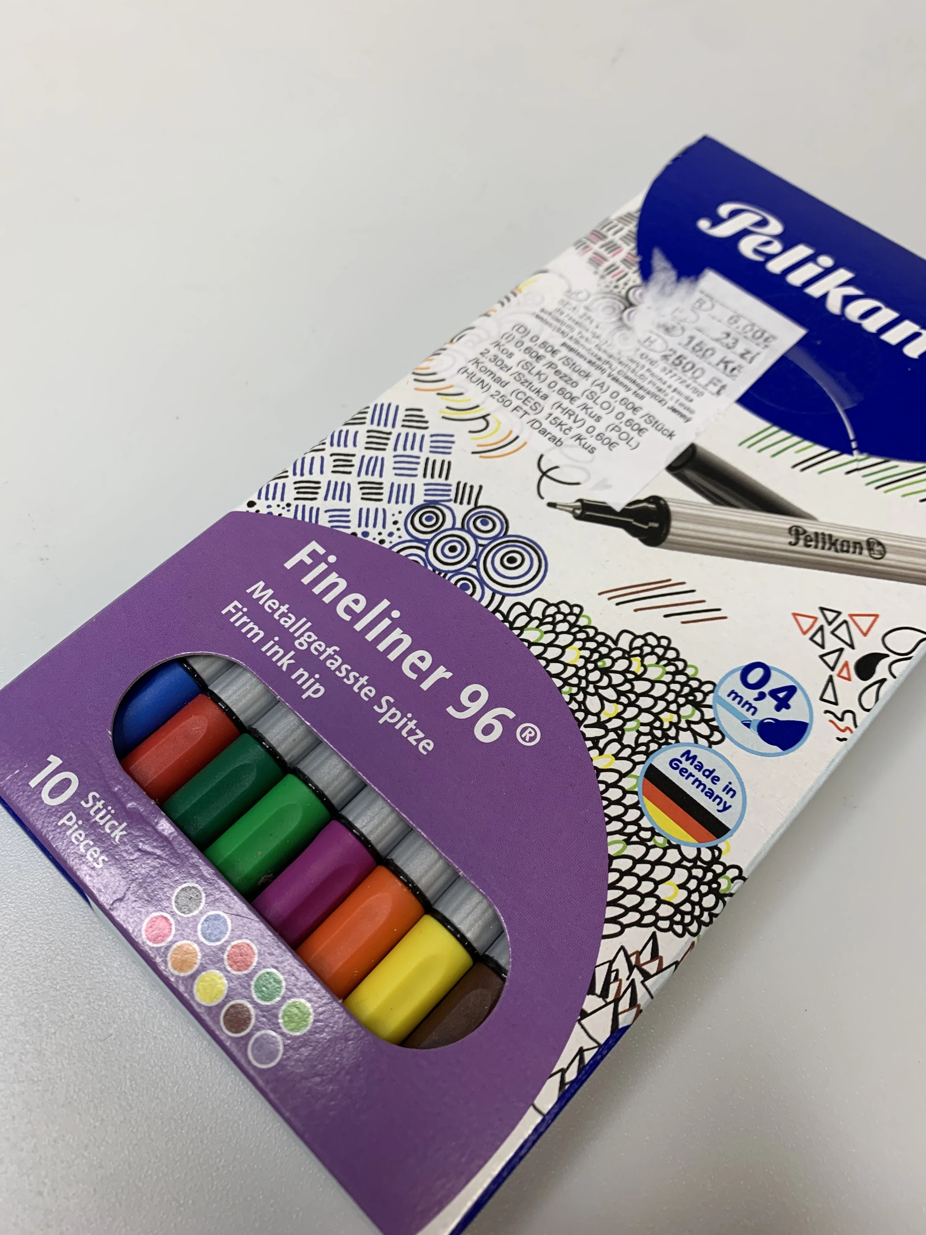 cienkopisy-pelikan-fineliner-10szt-ean-gtin-4012700940674