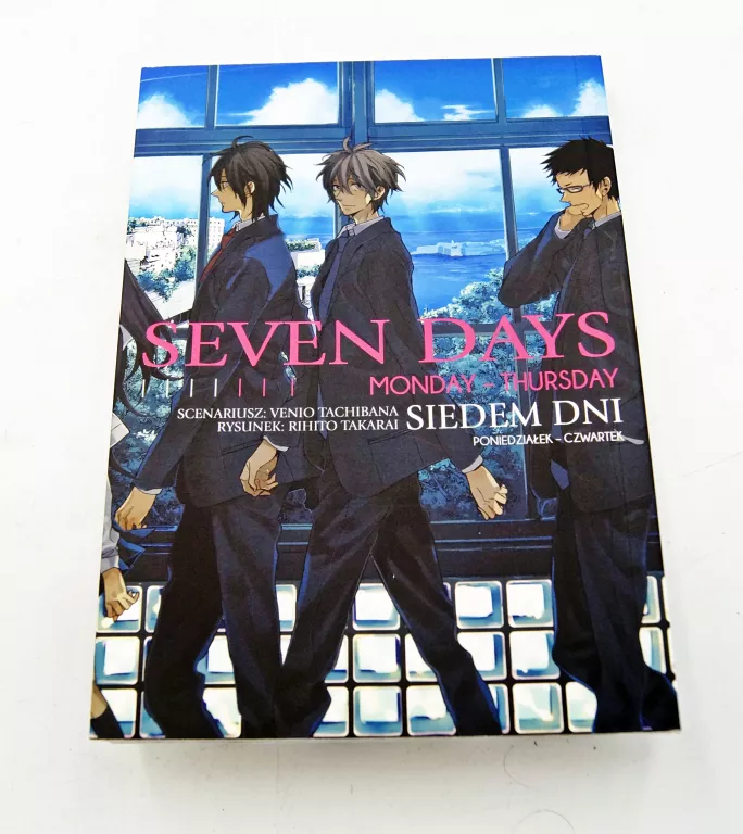 MANGA SEVEN DAYS MONDAY-THUSDAY VENIO TACHIBANA/RIHITO TAKARAI