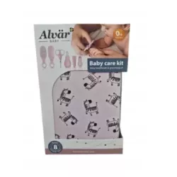 ALVAR BABY ZESTAW DO PIELĘGNACJI NIEMOWLĄT (RÓŻOWY)