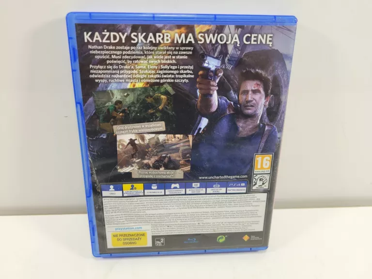 GRA PS4 UNCHARTED 4