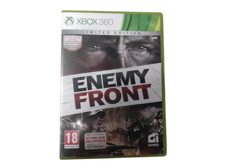 GRA NA XBOX 360 ENEMY FRONT