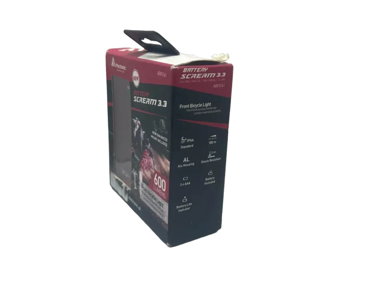 ZESTAW LAMPEK ROWEROWYCH MACTRONIC SCREAM 3.3 + EVERACTIVE TL-X5R USB