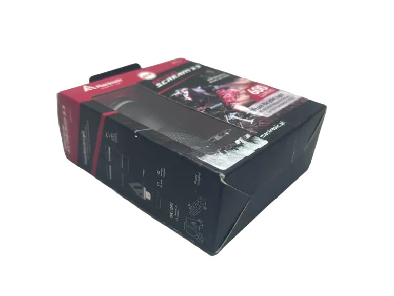 ZESTAW LAMPEK ROWEROWYCH MACTRONIC SCREAM 3.3 + EVERACTIVE TL-X5R USB