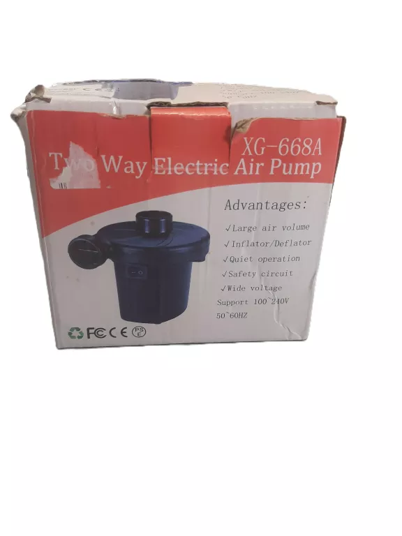 POMPKA ELEKTRYCZNA 12V 230V DO MATERACY XG-668A