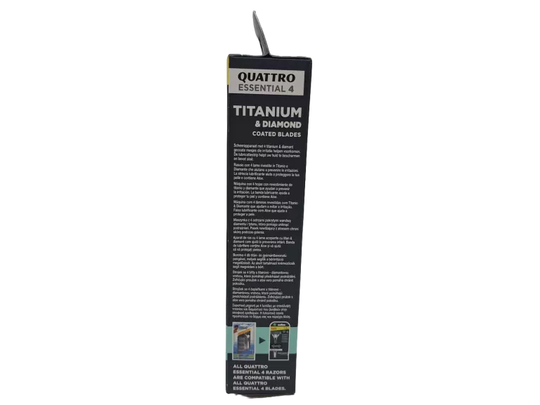MASZYNKA NA WKŁADY DO GOLENIA WILKINSON QUATTRO TITANIUM SENSITIVE