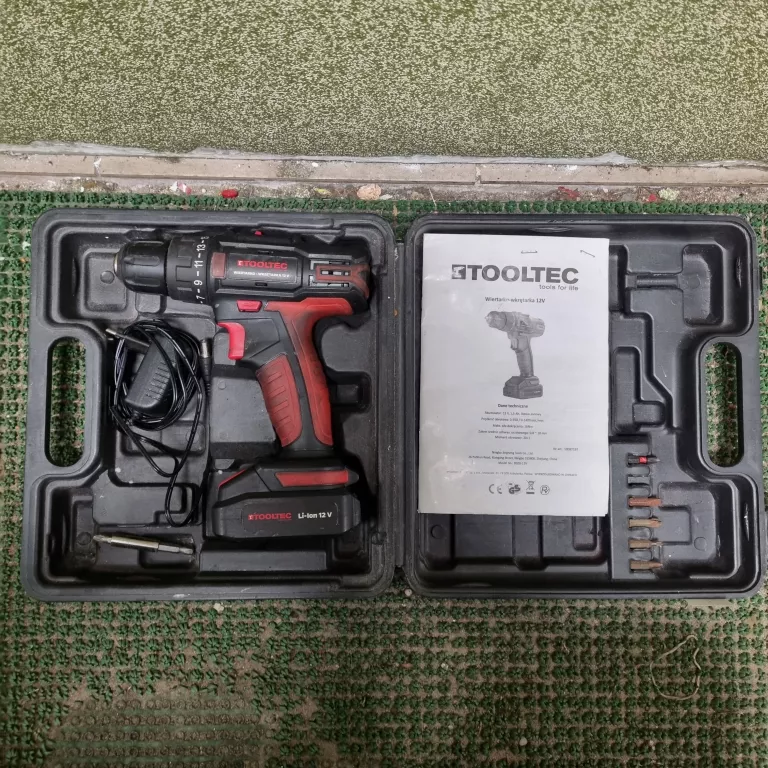 WKRĘTARKA TOOLTEC 12V KOMPLET!