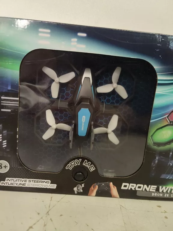 DRON ZE ŚWIATŁEM LED ELEFUN