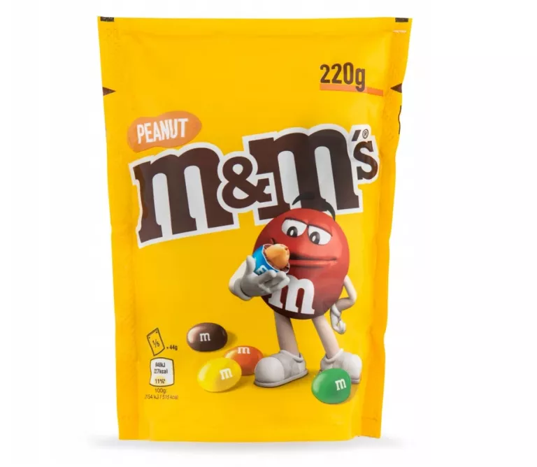 CUKIERKI M&M'S PEANUT ORZESZKI ZIEMNE 220G