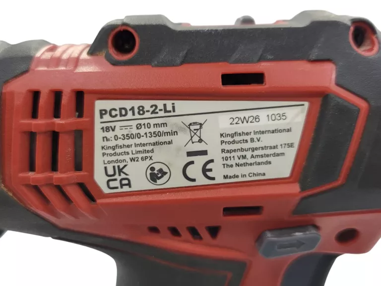 WIERTARKO-WKRĘTARKA PERFORMANCE POWER PCD18-2LI 18V 1 X 1,5 AH + ŁAD