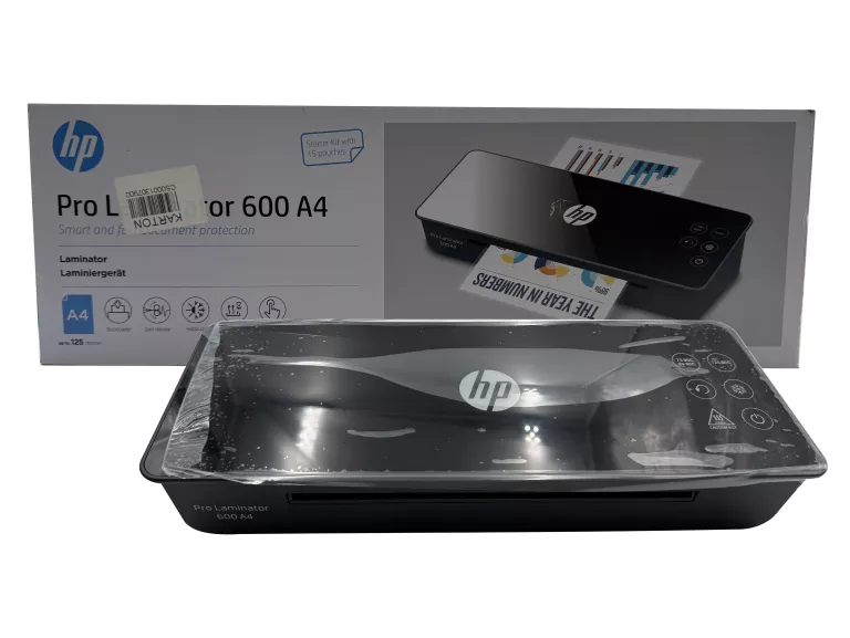 LAMINATOR HP PRO LAMINATOR 600 A4 SZEROKOŚĆ LAMINACJI 230 MM - JAK NOWY!
