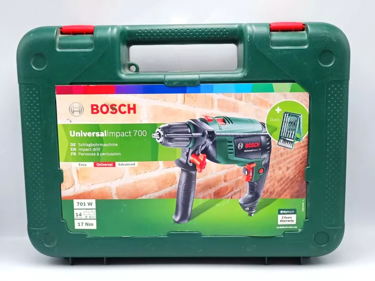 WIERTARKA BOSCH UNIVERSAL IMPACT 700 WALIZKA