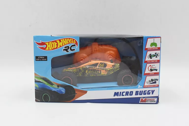 AUTKO NA PILOTA HOT WHEELS RC MICRO BUGGY POMARAŃCZOWY