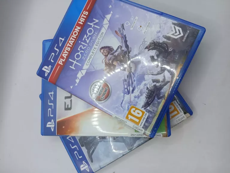 3 GRY NA PS4 ELEX/ HORIZON/ELEX2 ZESTAW GIER PAKIET