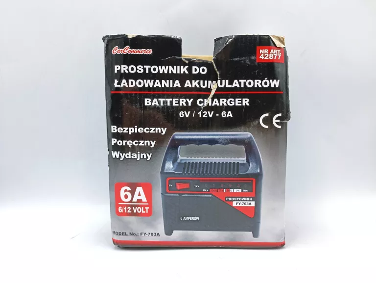 PROSTOWNIK 6V-12V 6AMP FY-703A 6A CARCOMMERCE