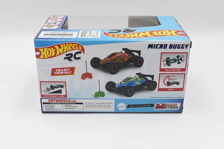 AUTKO NA PILOTA HOT WHEELS RC MICRO BUGGY POMARAŃCZOWY