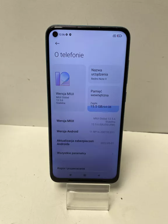 TELEFON XIAOMI REDMI NOTE 9 3/64GB