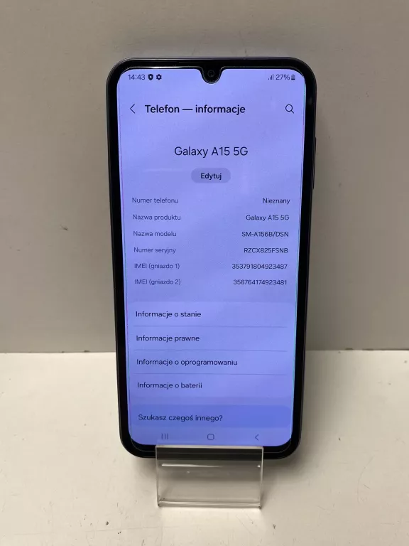 TELEFON SAMSUNG GALAXY A15 5G 4/128GB