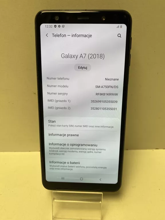 TELEFON SAMSUNG GALAXY A7(2018) 4/64GB