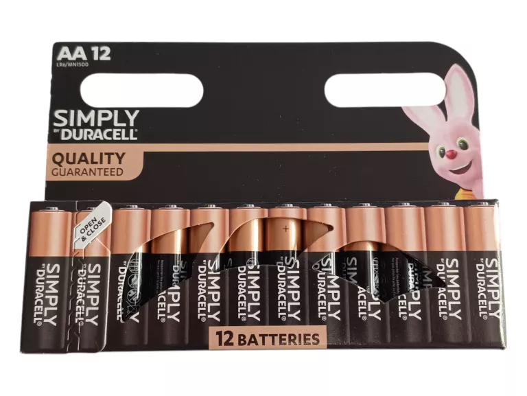 DURACELL BATERIE ALKALICZNE R6 AA 1,5V X12