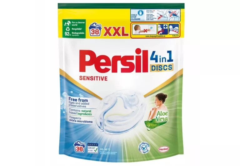 KAPSUŁKI PERSIL 4IN1 SENSITIVE 38 SZT