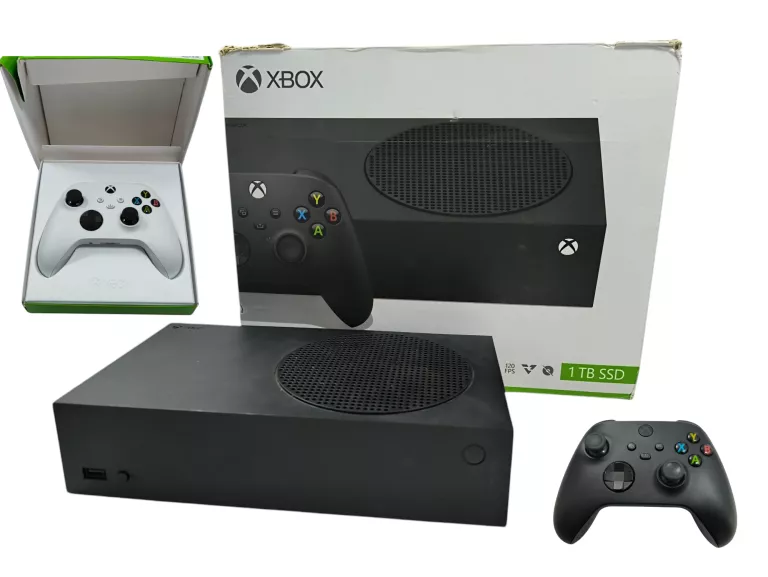 KONSOLA XBOX SERIES S 1TB / BLACK / 2 PADY