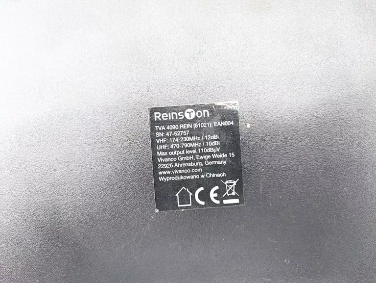 ANTENA WEWNĘTRZNA REINSTON ULTRA