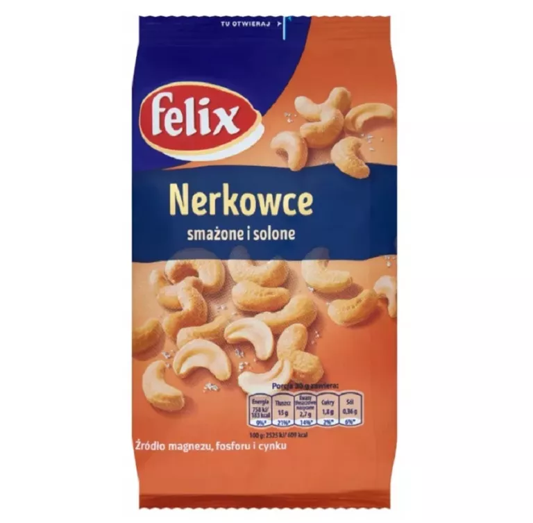 FELIX ORZECHY NERKOWCA SMAŻONE I SOLONE 240G 5900571002692