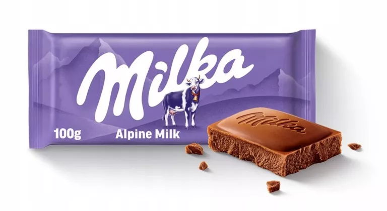 MILKA CZEKOLADA MLECZNA ALPINE MILK MAŁA TABLICZKA 100 G