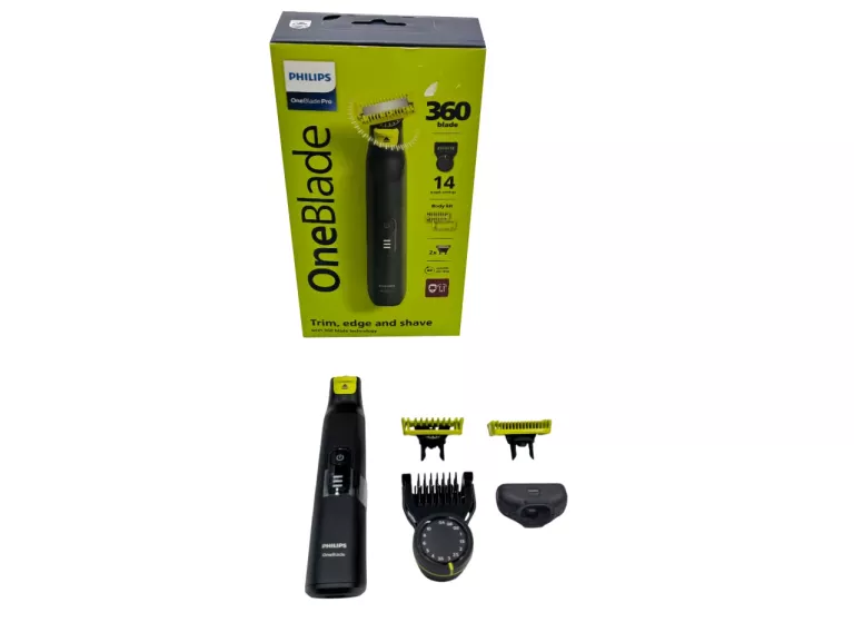 TRYMER PHILIPS ONEBLADE PRO 360 QP6542 - JAK NOWE!