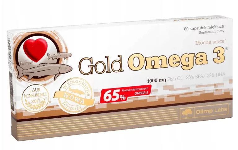 OLIMP GOLD OMEGA 3 1000 MG MOCNE SERCE 60 KAPS.