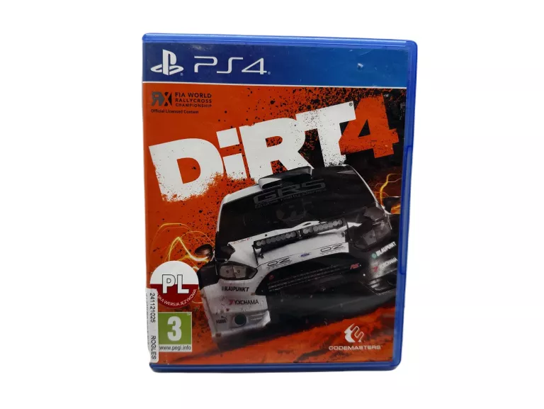 DIRT 4 PS4