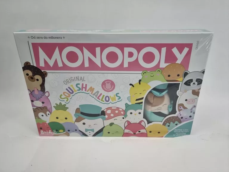 MONOPOLY SQUISHMALLOWS GRA PLANSZOWA WINNING MOVES