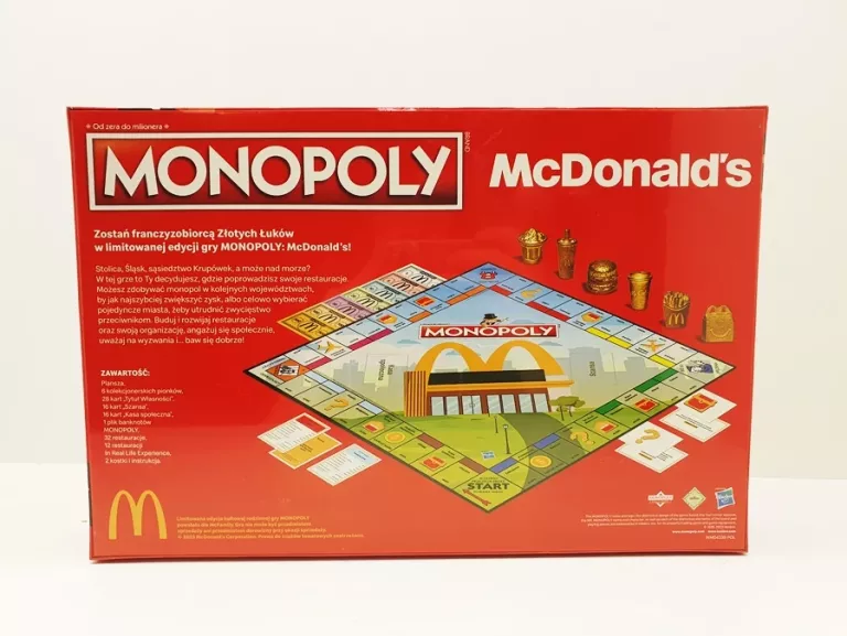 GRA PLANSZOWA MONOPOLY MCDONALD'S