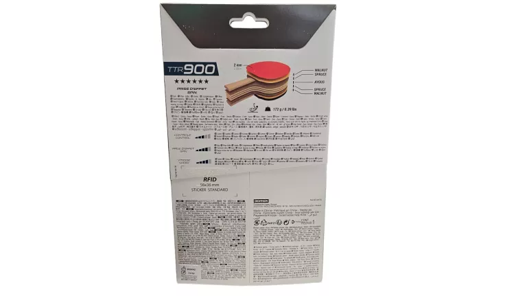 RAKIETKA DO TENISA STOŁOWEGO PONGORI TTR 900 SPIN